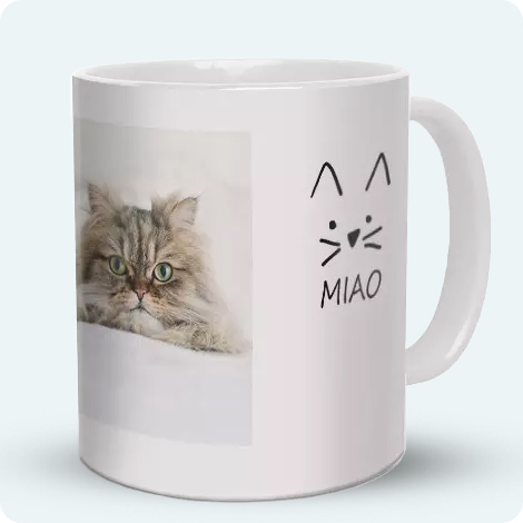 Tazza personalizzata design animali 